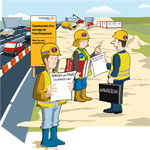 Comic Strip pour Vinci Autoroute